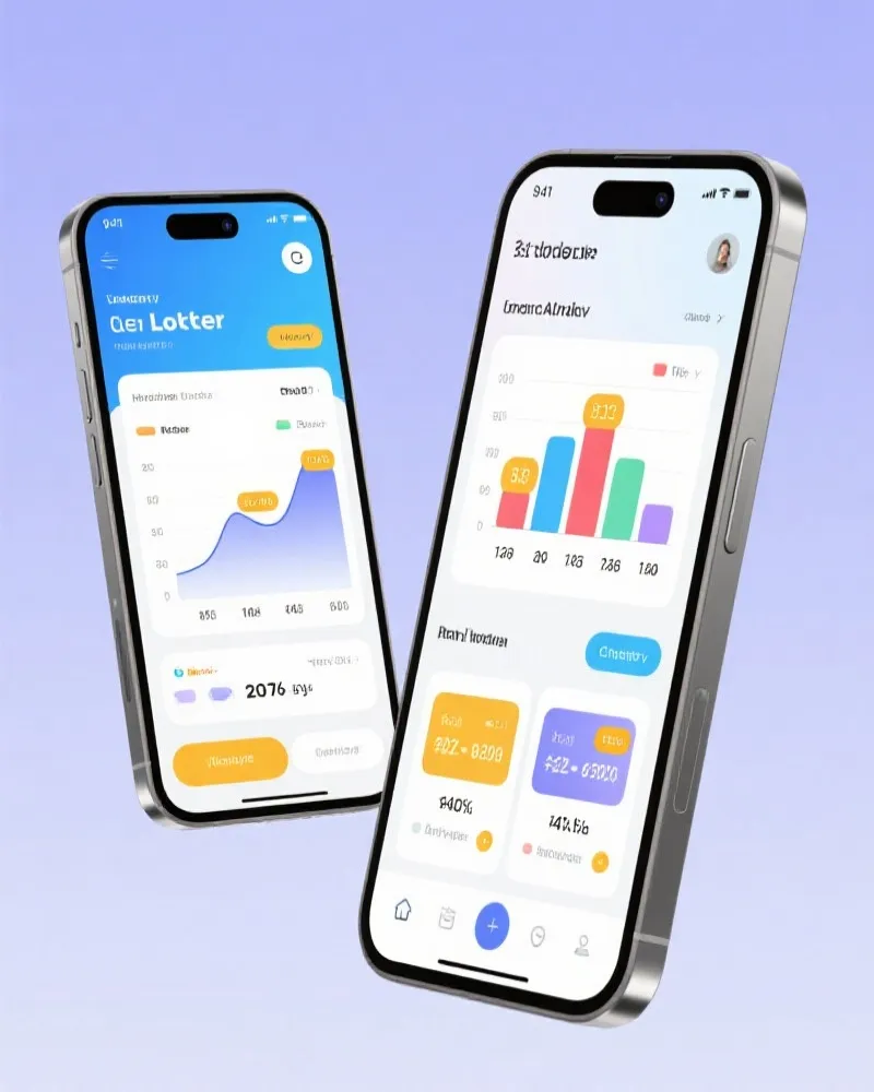 时时中彩票 App Interface